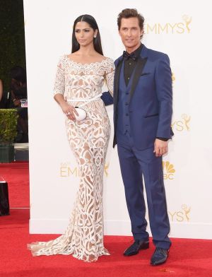 Matthew McConaughey and Camila Alves - Emmys 2014 red carpet photos.jpg